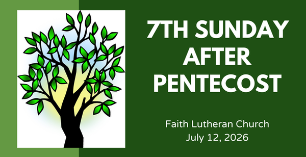 Worship on Sunday, July 12, 2026